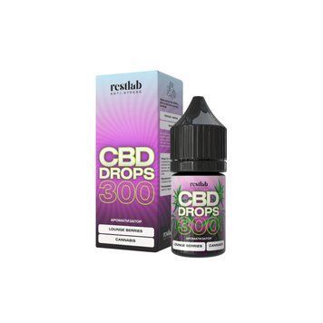 CBD Drops 300 мг Lounge Berries, ягодный микс, Restlab 214817072026 фото