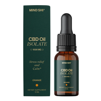 CBD Oil Isolate 1000 mg Orange - 10 ml 2023-10-3798 фото
