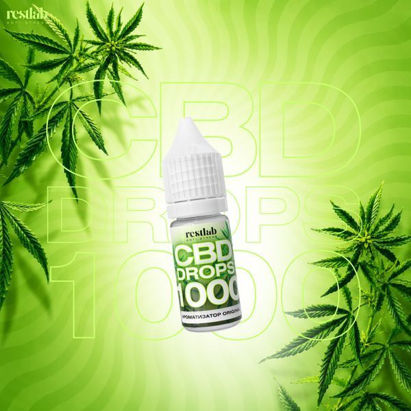 CBD Boost 1000 мг Original, нейтральний CBD-компонент, Restlab 233417072026 фото