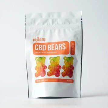 Жевательные мармеладные мишки КБД &laquo;Фруктовый вкус&raquo; 25 мг, 40 шт 98778-V2 фото